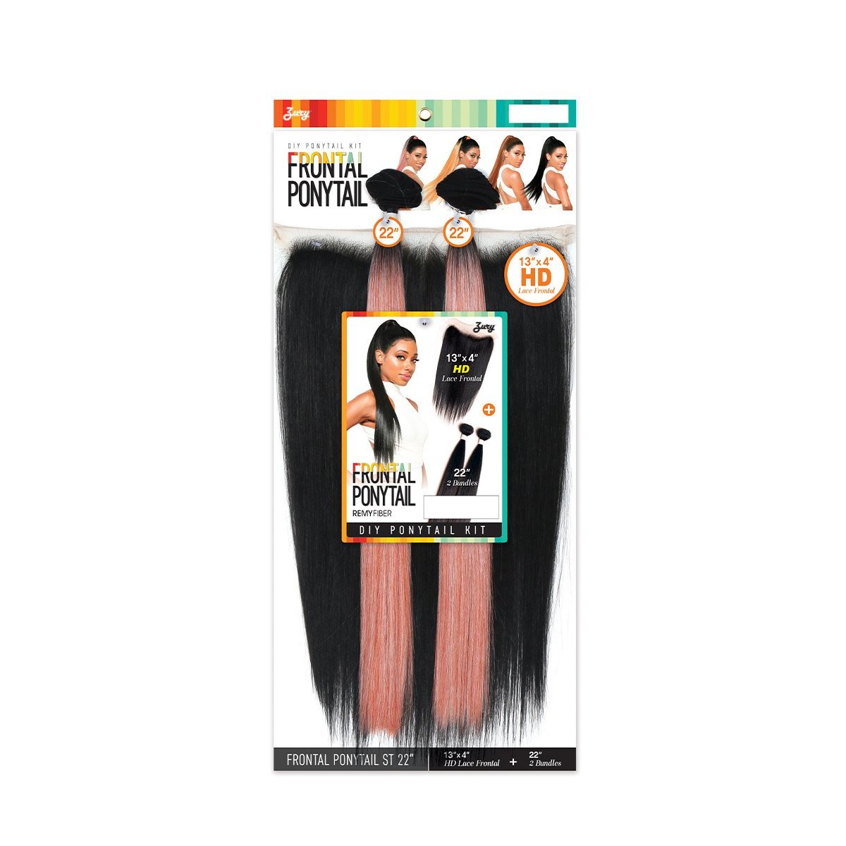  DIY Frontal PonyTail 22" By Zury