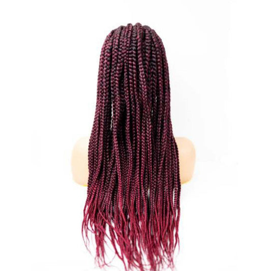  B&B 100% Hand Made TRUE Knotless Braided Wig Fulani V 32"