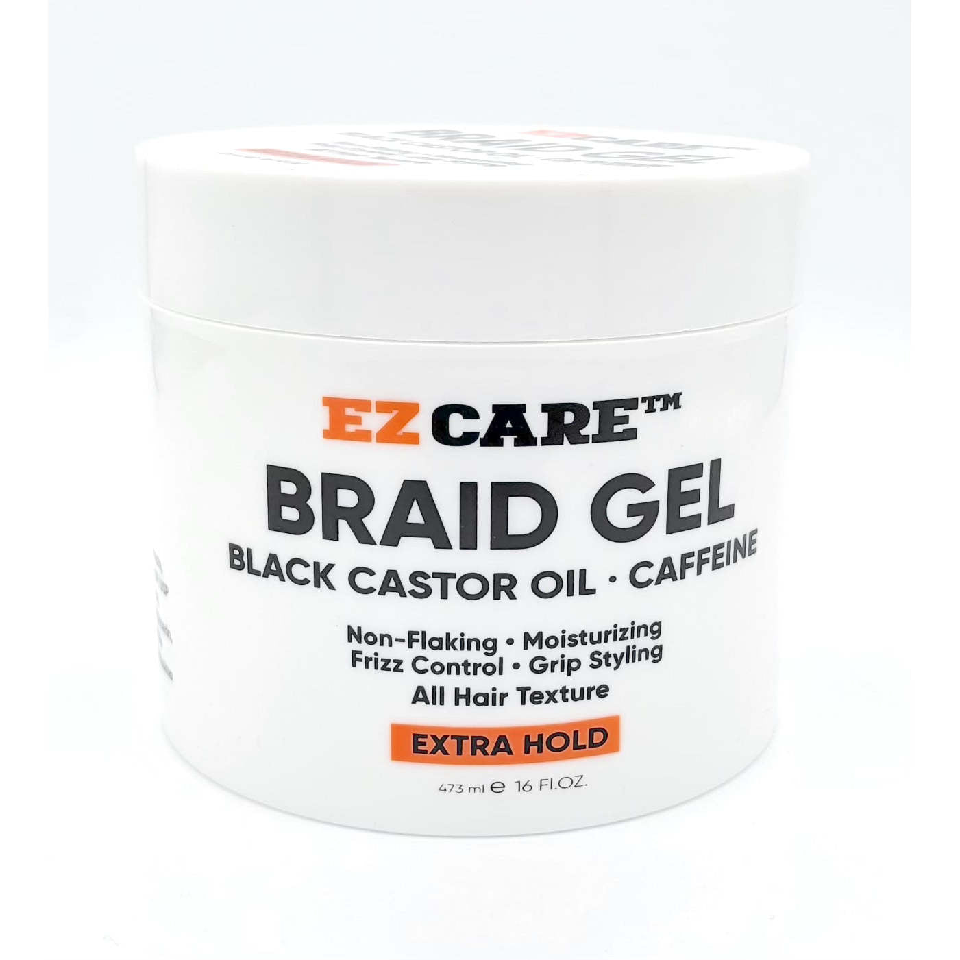  EZCARE Braid Gel Black Castor Oil & Caffeine