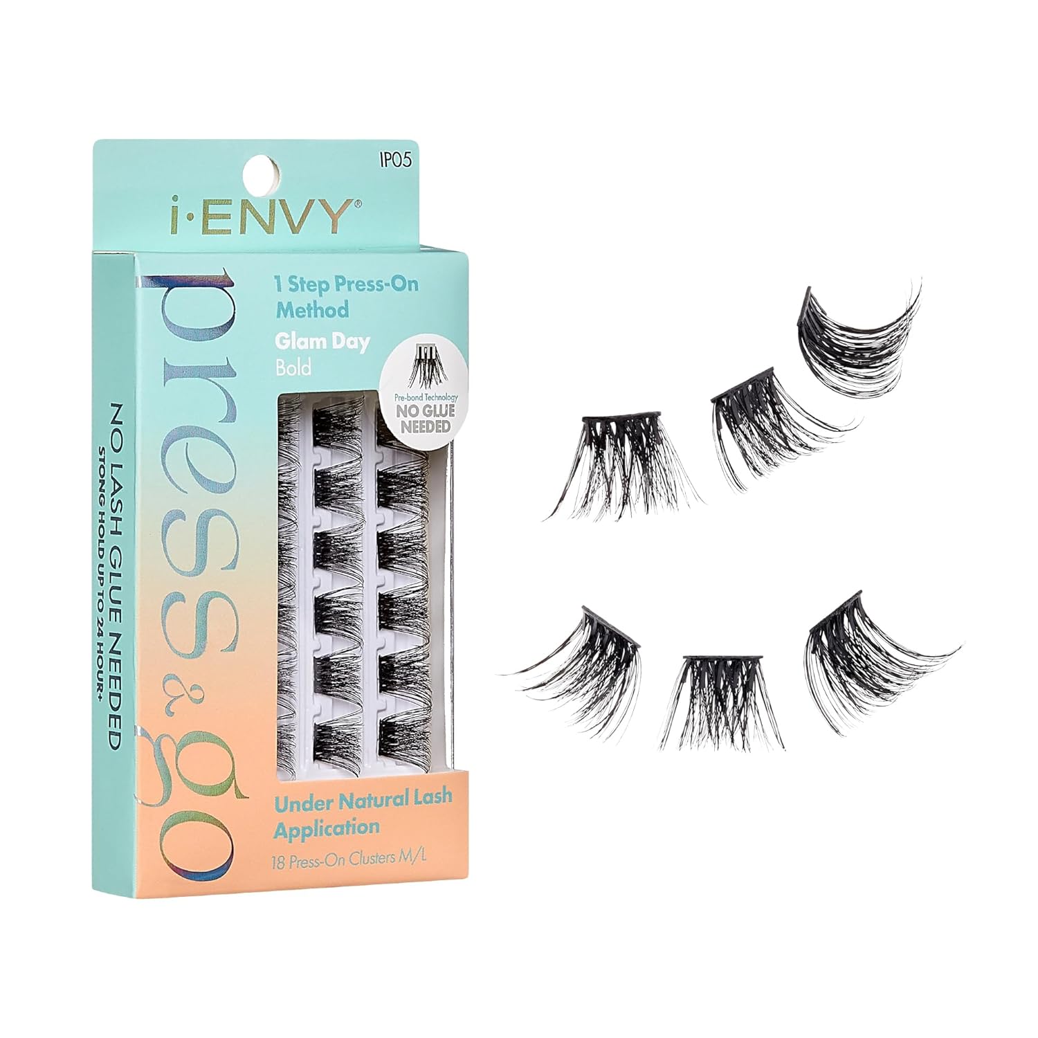  I-ENVY Press&Go Self Adhesive Eyelashes #IP05