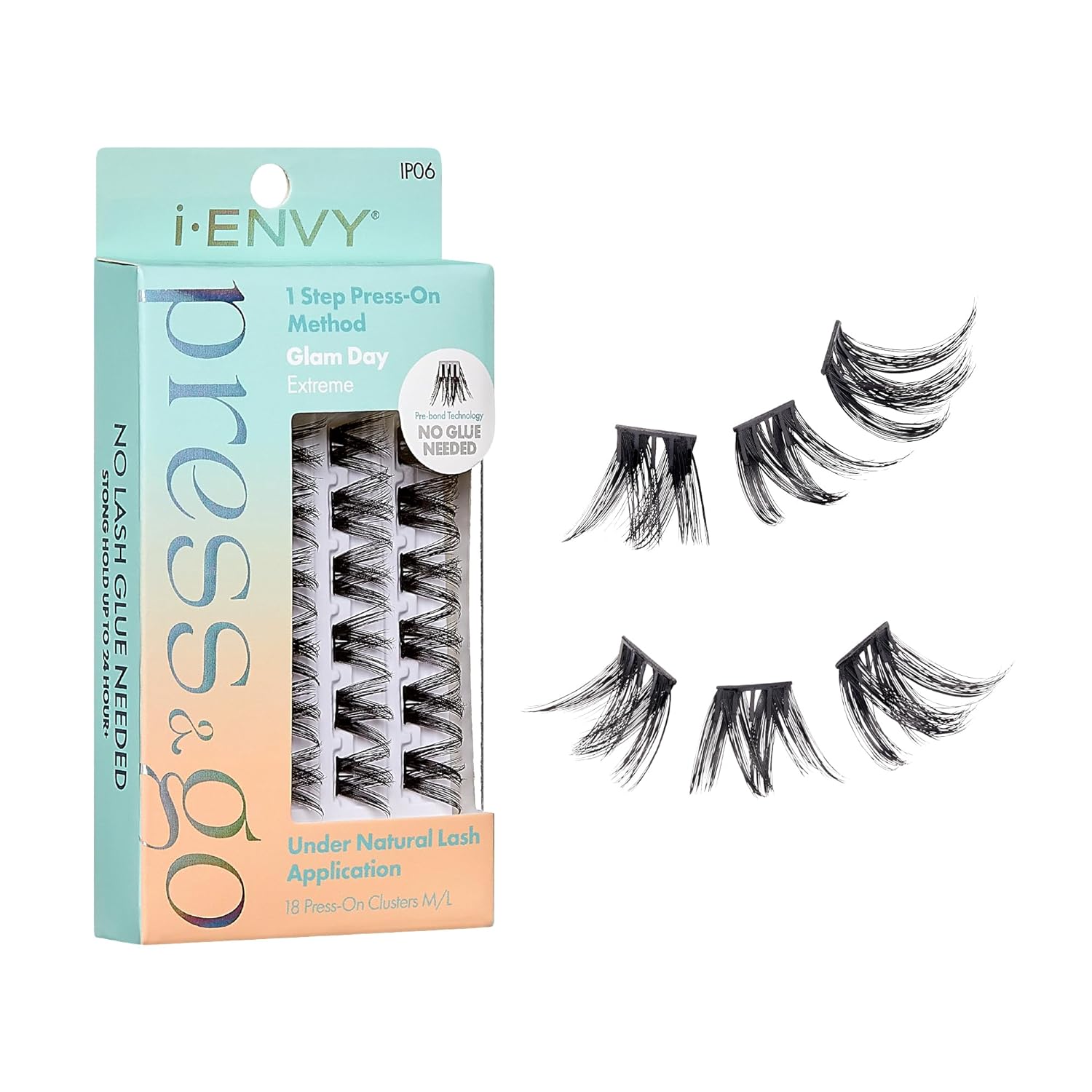  I-ENVY Press&Go Self Adhesive Eyelashes #IP06