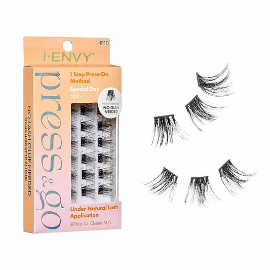  I-ENVY Press&Go Self Adhesive Eyelashes #IP10
