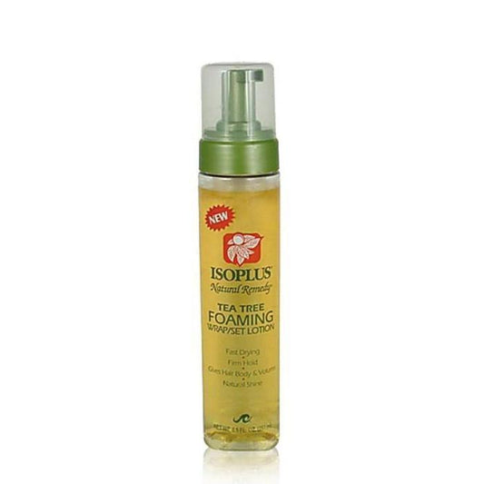  ISOPLUS Natural Remedy Tea Tree Foam Wrap Set Lotion 8.5 Oz