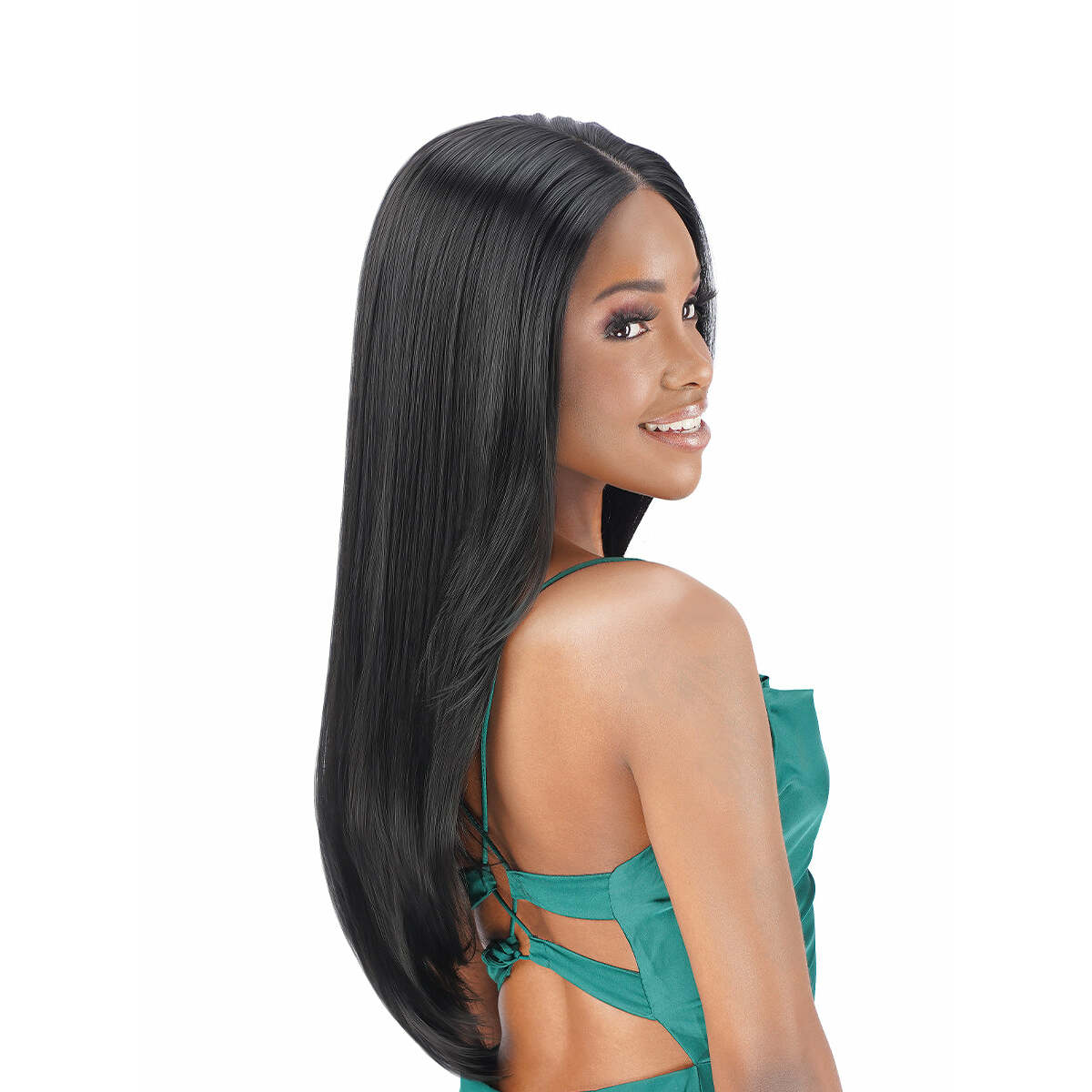  Zury Sis Prime Glueless Human Hair Blend Pre-Cut HD Lace Front Wig - KAMIYA