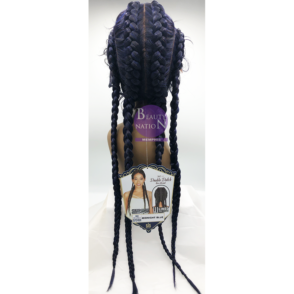  Zury Sis Double Dutch Box Braid Lace Front Wig 360 - DD LACE H DUTCH BOX
