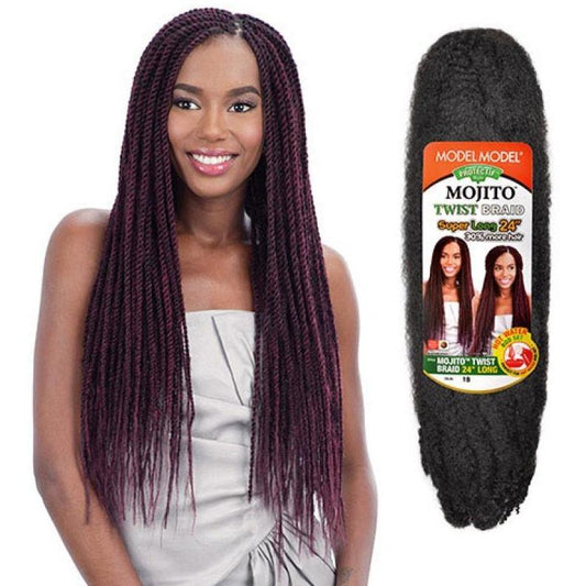  Model Model Cuban Twist Braid 24"