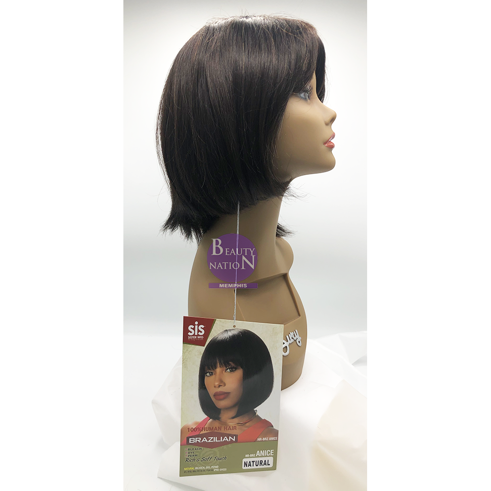  Zury Sis 100% Brazilian Human Hair Wig HR-BRZ Anice