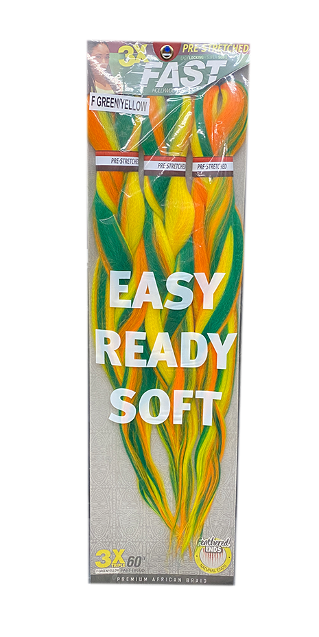  Zury Synthetic Braid - 3x Fast Braids 60"