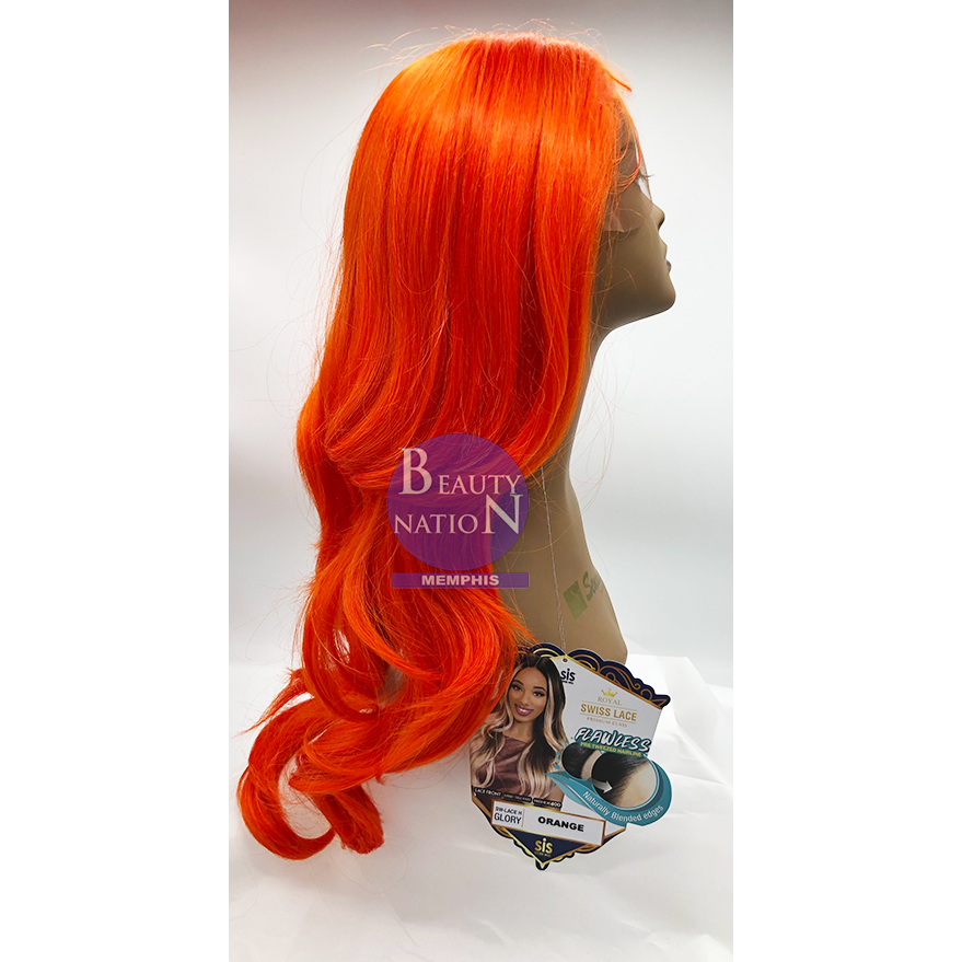  Zury Sis Royal Swiss Lace Synthetic Hair Lace Front Wig - LACE H GLORY