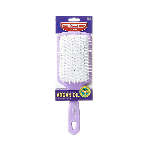  RED Argan Oil Paddle Brush By Kiss HH20