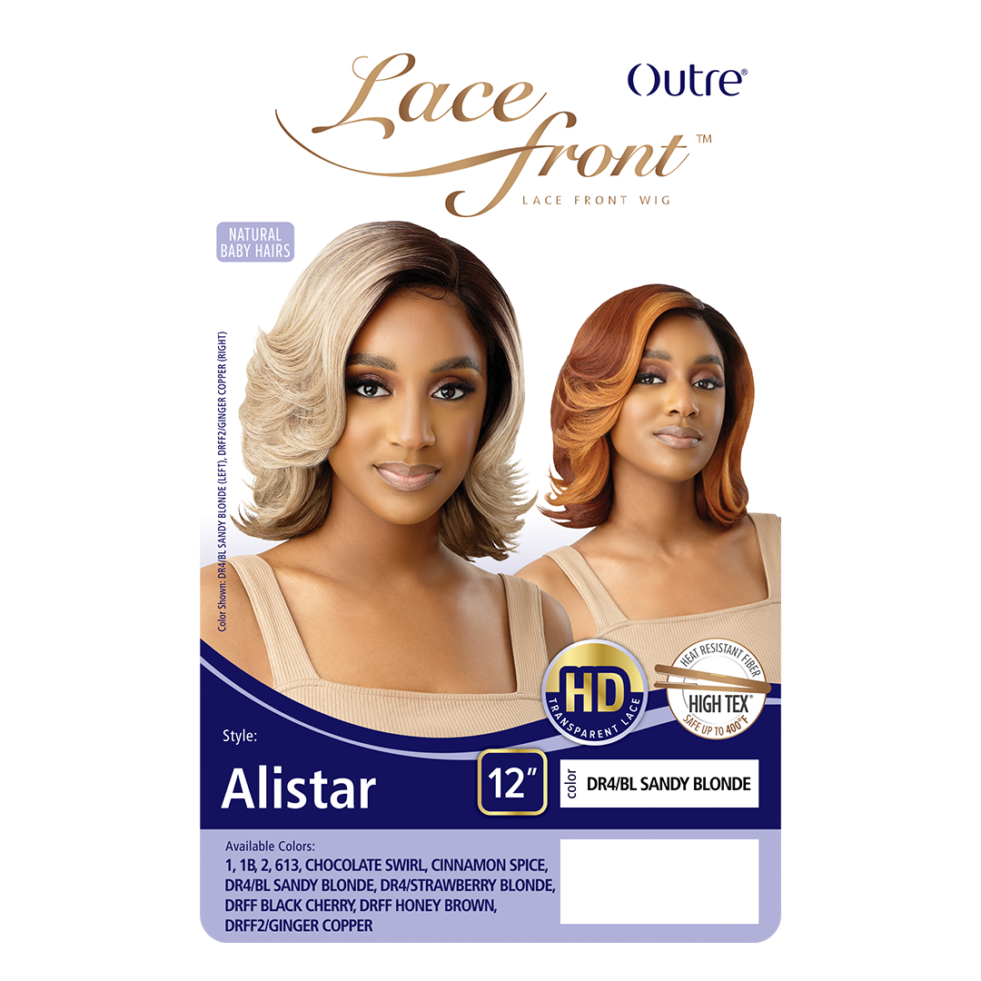 Outre Synthetic HD Transparent Lace Front Wig Alistar 12"