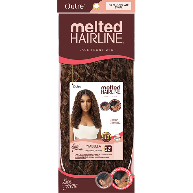  Outre Melted Hairline HD Synthetic Lace Front Wig - Miabella