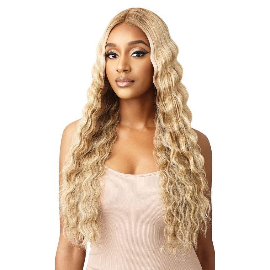  Outre Color Bomb Piano Highlights Hd Transparent Lace Wig - Keevah