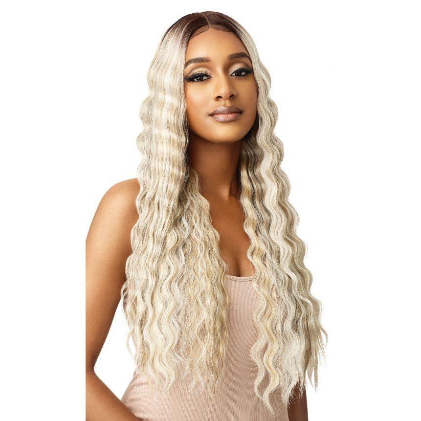  Outre Color Bomb Piano Highlights Hd Transparent Lace Wig - Keevah