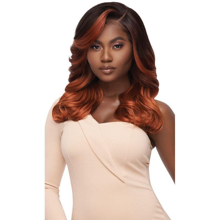  Outre Synthetic Melted Hairline Lace Front Wig - DIVINE