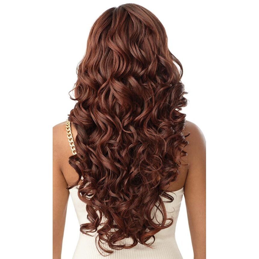  Outre Perfect Hairline 13" X 6" Fully Hand-Tied Synthetic HD Lace Frontal Wig - Everette
