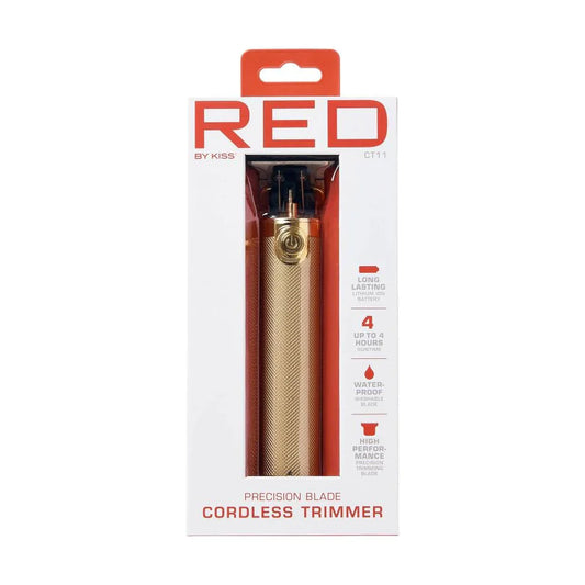  Red By Kiss Precision Blade Cordless Trimmer #CT11