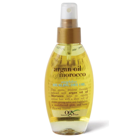Ogx Renewing Argan Oil Of Morocco Weightless Healing Dry Oil 4 Oz.