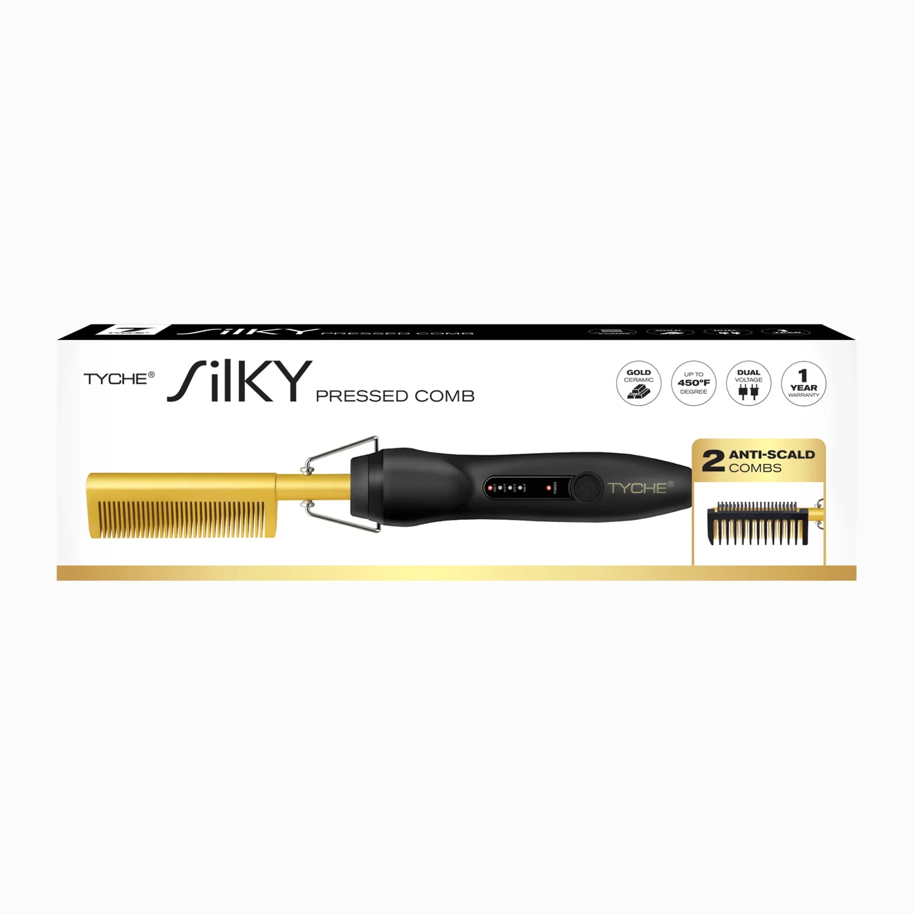  SILKY PRESSED COMB
