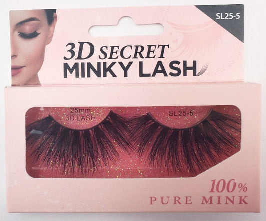  3D Secret MINKY Lash - SL25-5