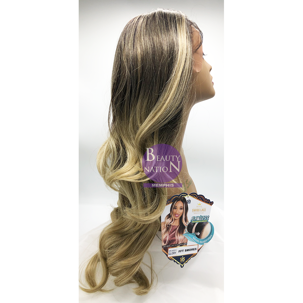 Zury Sis Royal Swiss Lace Synthetic Hair Lace Front Wig - LACE H GLORY