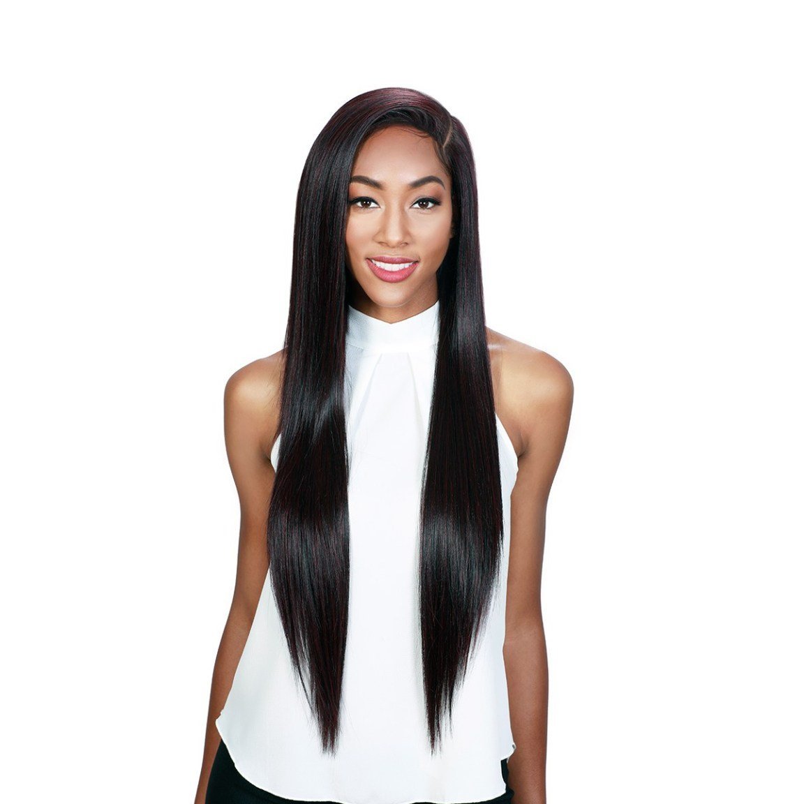  Zury Sis Royal Swiss Lace Synthetic Hair 13X4 Frontal Lace Wig - LACE H BREA