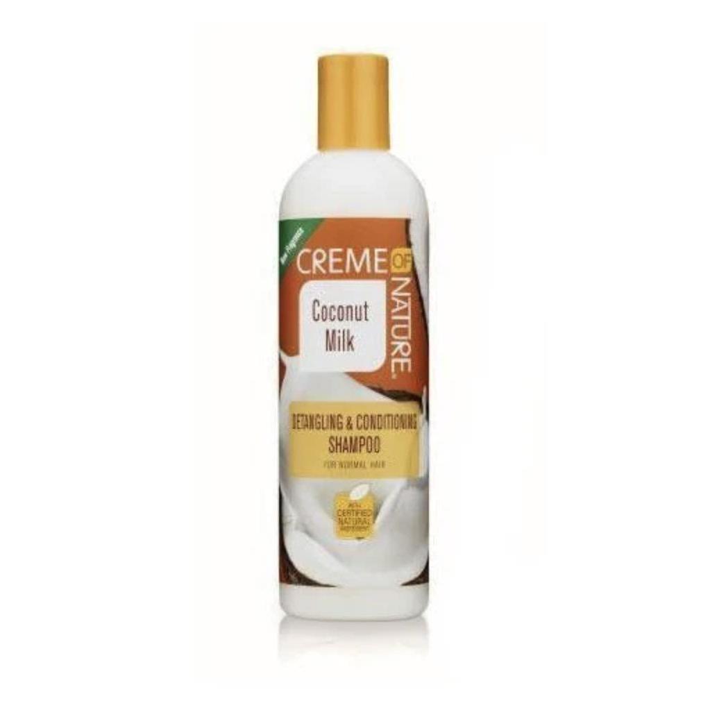  Creme Of Nature Coconut Milk Detangling & Conditioning Shampoo 12 Oz