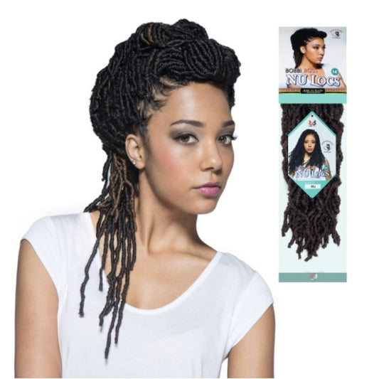  Bobbi Boss Synthetic Hair Crochet Braids African Roots Braid Collection Nu Locs 14"