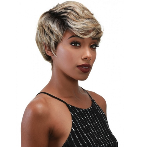  Zury Synthetic Sassy Lively Spirit Razor Chic Wig - SASSY RC-H GINGER