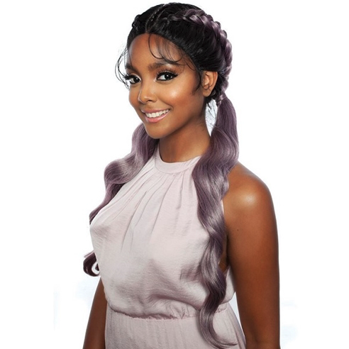  Mane Concept Red Carpet Statement Braid Lace Front Wig - RCST201 DUTCH BRAID TAILS