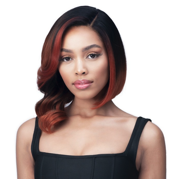  Bobbi Boss Lace Series 100% Premium Fiber 4.5" Deep Part Wig - Mlf546 Cobalt