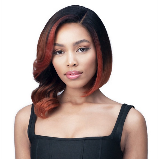  Bobbi Boss Lace Series 100% Premium Fiber 4.5" Deep Part Wig - Mlf546 Cobalt