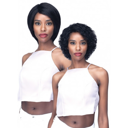  Bobbi Boss Wet N Wavy 100% Unprocessed Human Hair Wig MH1303 Elynn
