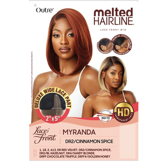  Outre Synthetic Melted Hairline Deluxe Wide Lace Part Wig - Myranda