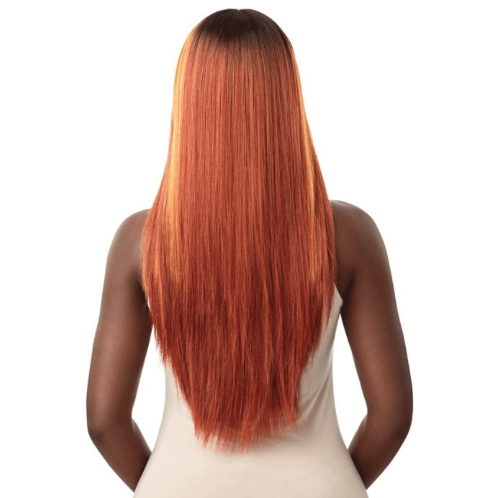  Outre Color Bomb Piano Highlights Hd Transparent Lace Wig - Chara