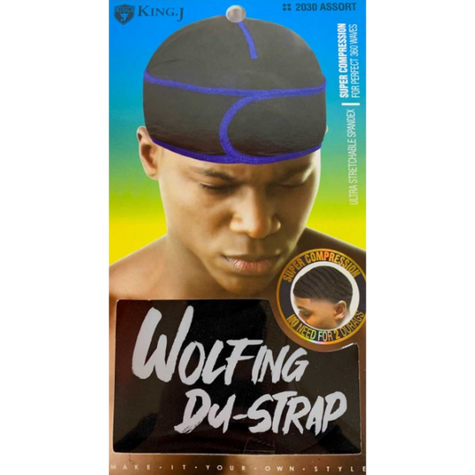  KING J Wolfing Du-Strap Super Compression Wave Cap 2030