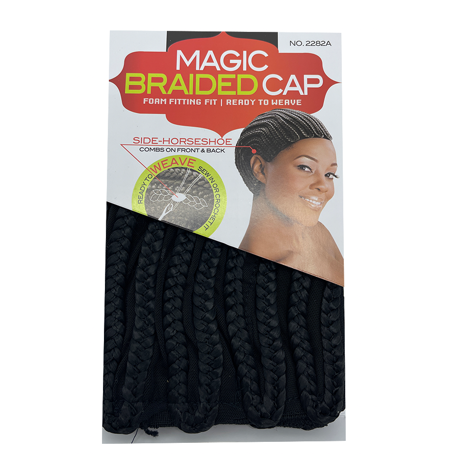  MAGIC COLLECTION Braided Cap #2282A