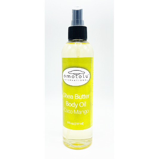  Omololu Shea Butter Body Oil - Coco Mango - 8oz.