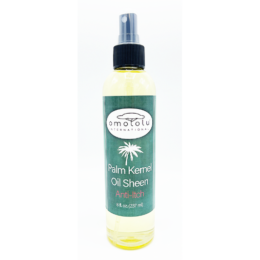  Omololu Palm Kernel Oil Sheen Anti-Itch - 8oz.