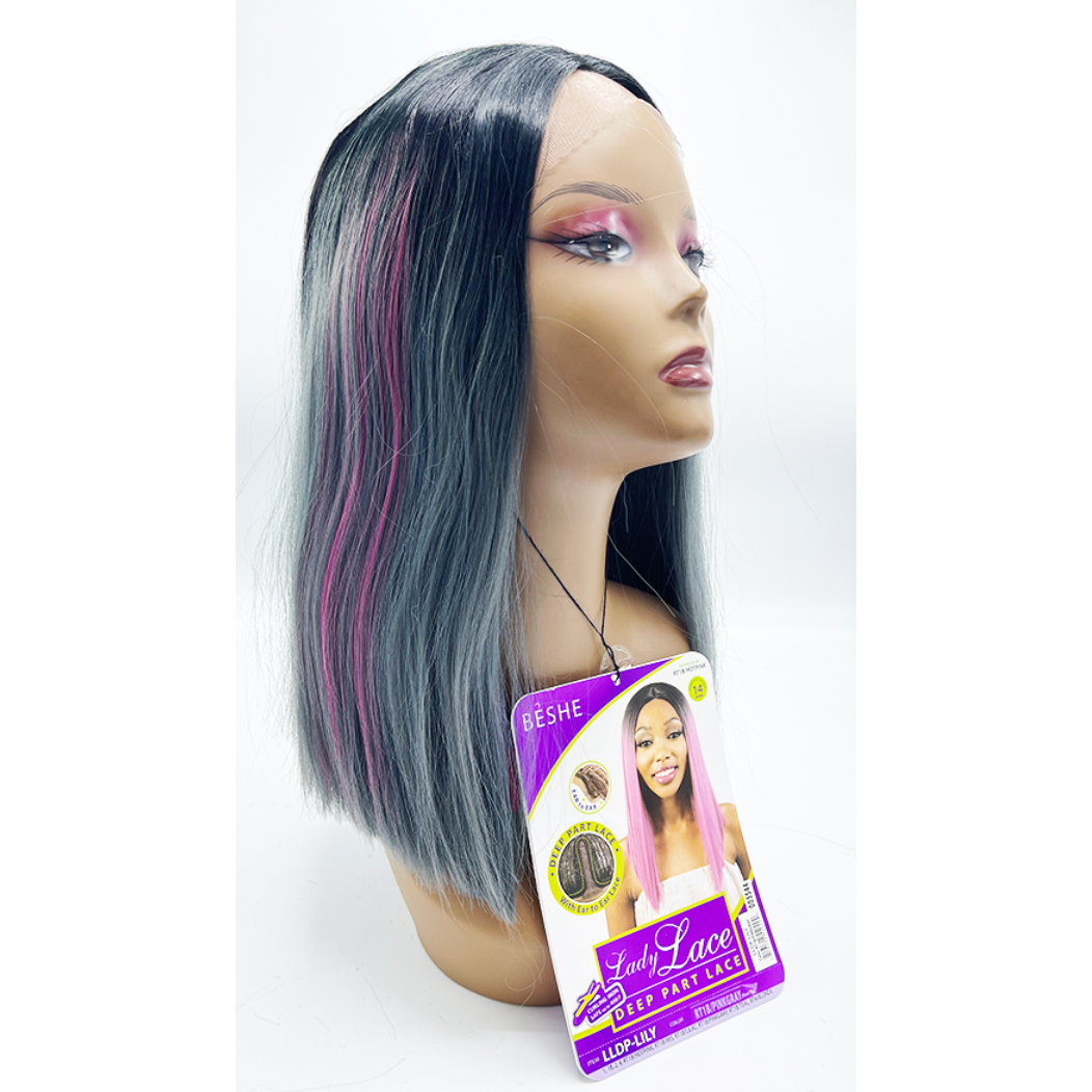  Beshe Lady Lace Deep Part Wig - LLDP LILY