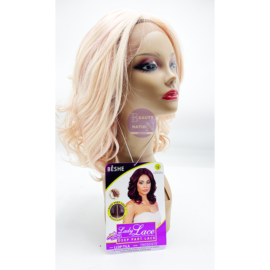  Beshe Heat Resistant Lady Lace Deep Part Wig - LLDP TILA