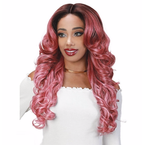  Zury Sis Beyond Synthetic Hair Twin Part Lace Front Wig - BYD TP LACE H BESTIE