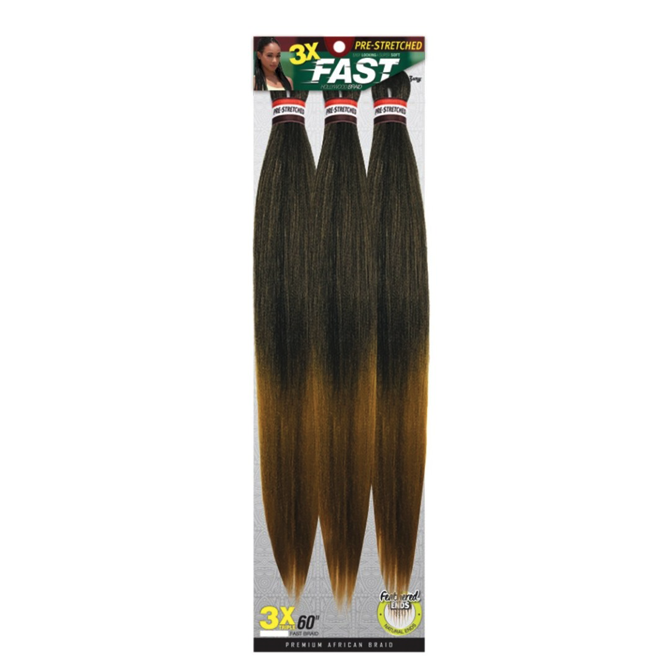  Zury Synthetic Braid - 3x Fast Braids 60"