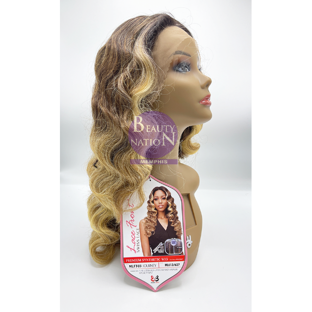  Bobbi Boss Premium Synthetic Lace 5" Deep Front Wig MLF385 Journey