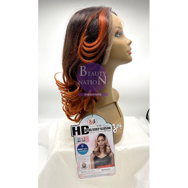  Bobbi Boss HD Lace Front Wig MediFresh 13X5 Deep Lace MLF673 Melony
