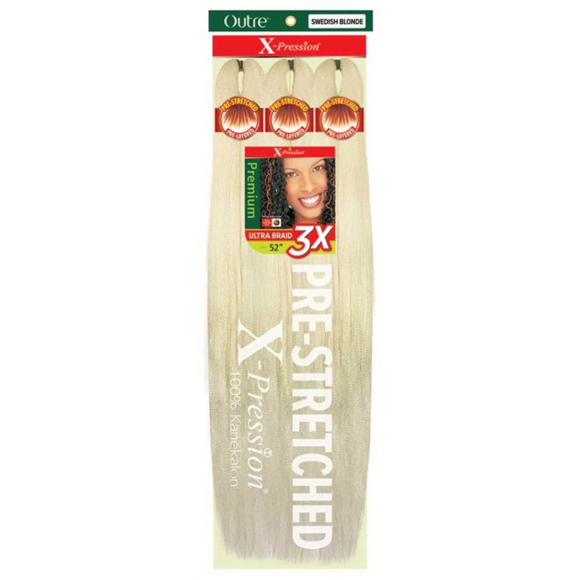  OUTRE SYNTHETIC PRE STRETCHED ULTRA BRAID - XPRESSION 3X 52"