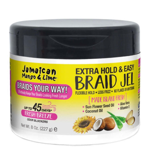  Jamaican Mango & Lime Extra Hold & Easy Braid Jel 8oz