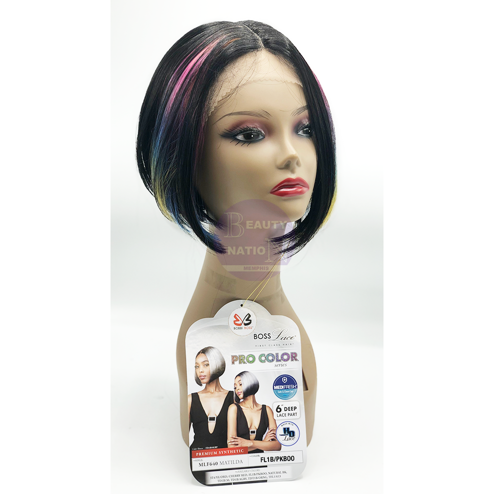  Bobbi Boss Synthetic HD Deep Part Lace Wig - MLF640 MATILDA