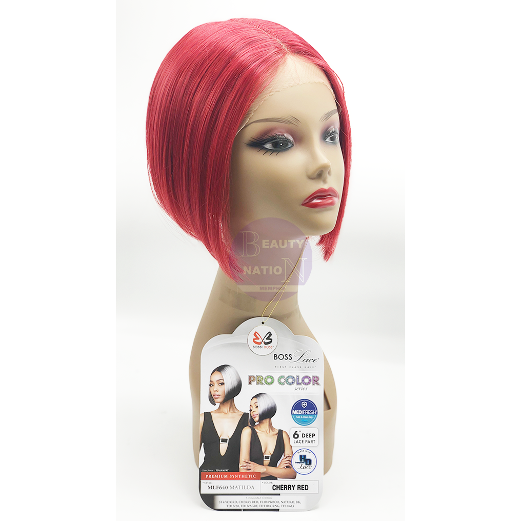  Bobbi Boss Synthetic HD Deep Part Lace Wig - MLF640 MATILDA