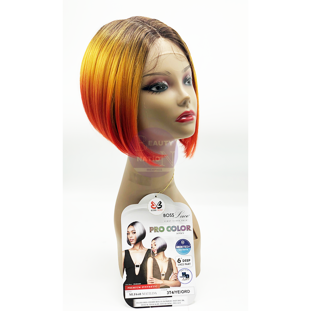  Bobbi Boss Synthetic HD Deep Part Lace Wig - MLF640 MATILDA